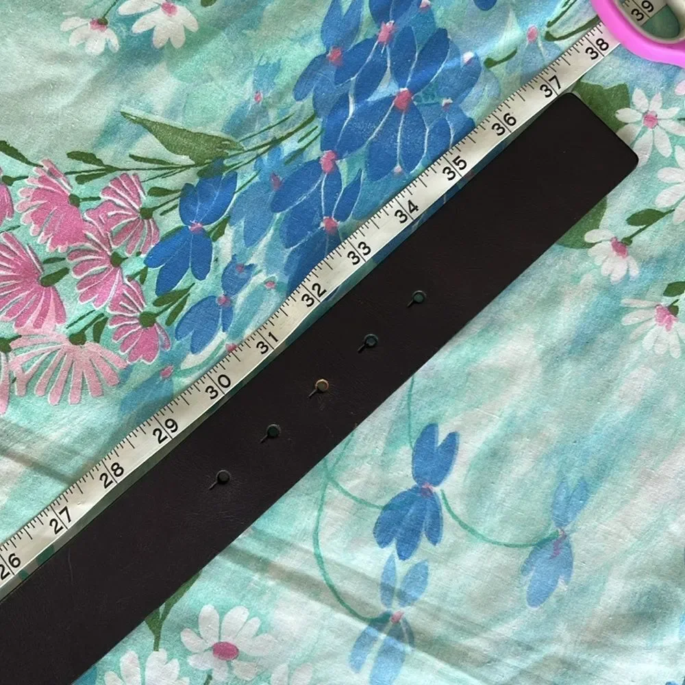 Michael Michael Kors - Signature Logo Monogram Belt - S